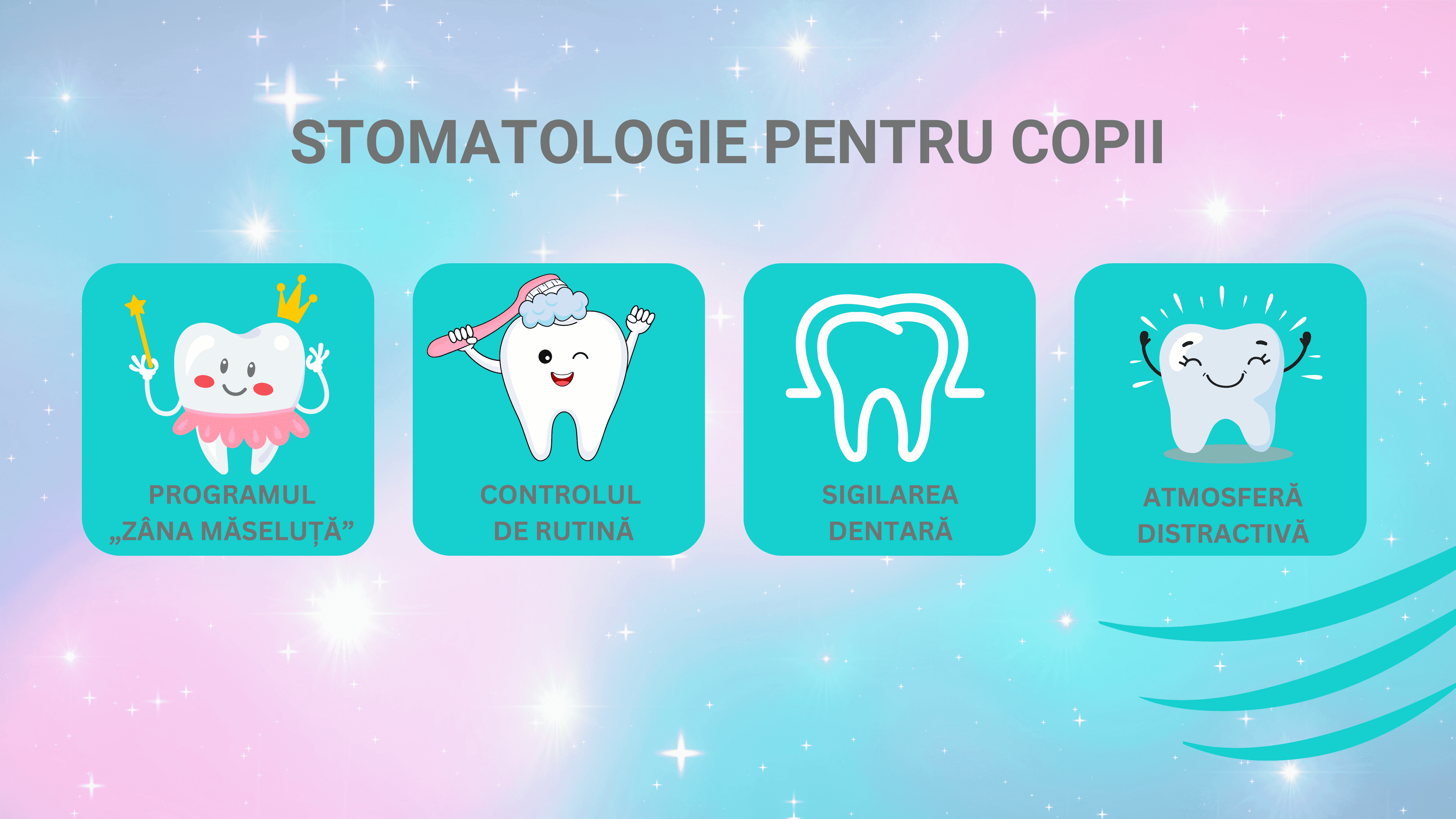 Stomatologie pentru copii Banner
