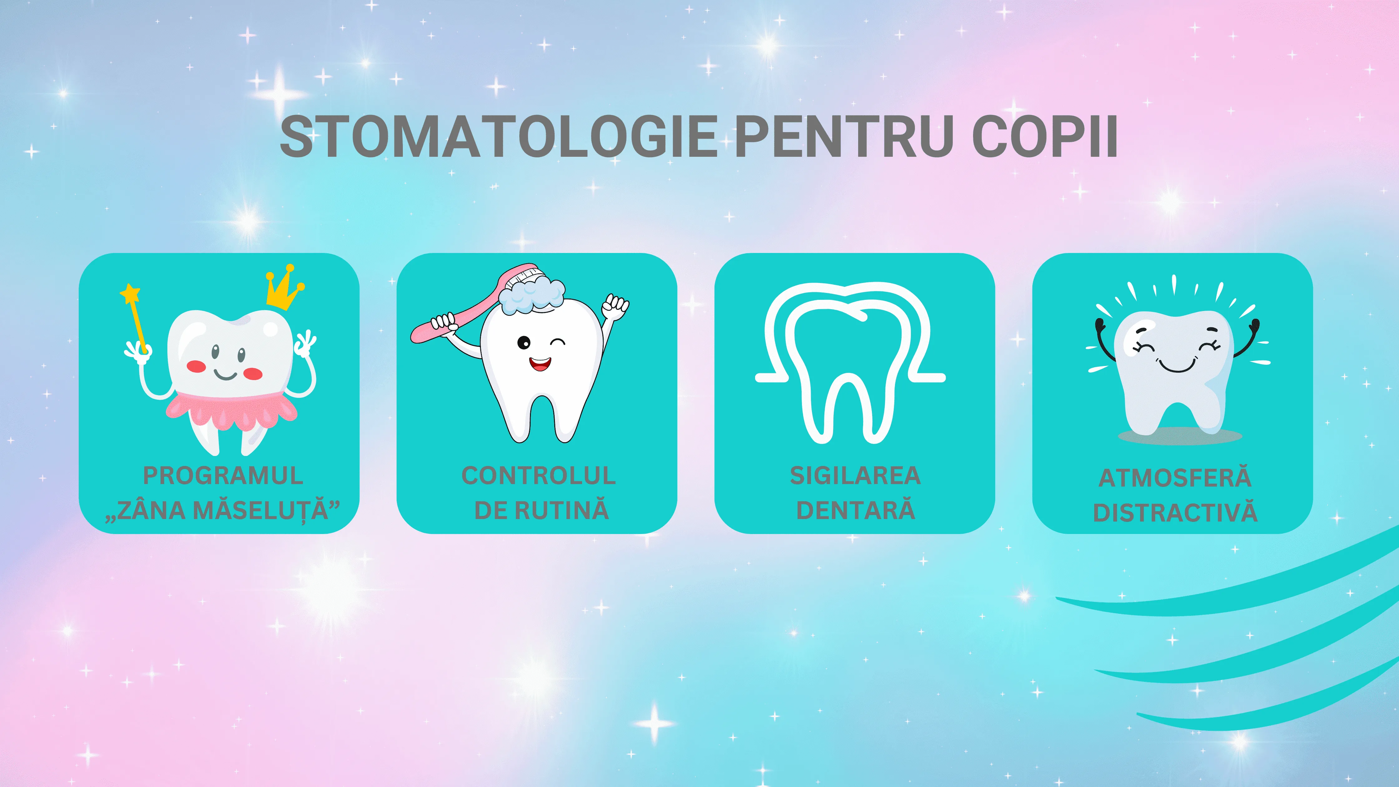 Stomatologie pentru copii Banner