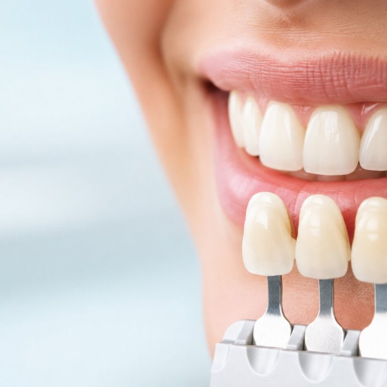 Cum alegi culoarea coroanelor și lucrărilor dentare pentru un rezultat natural