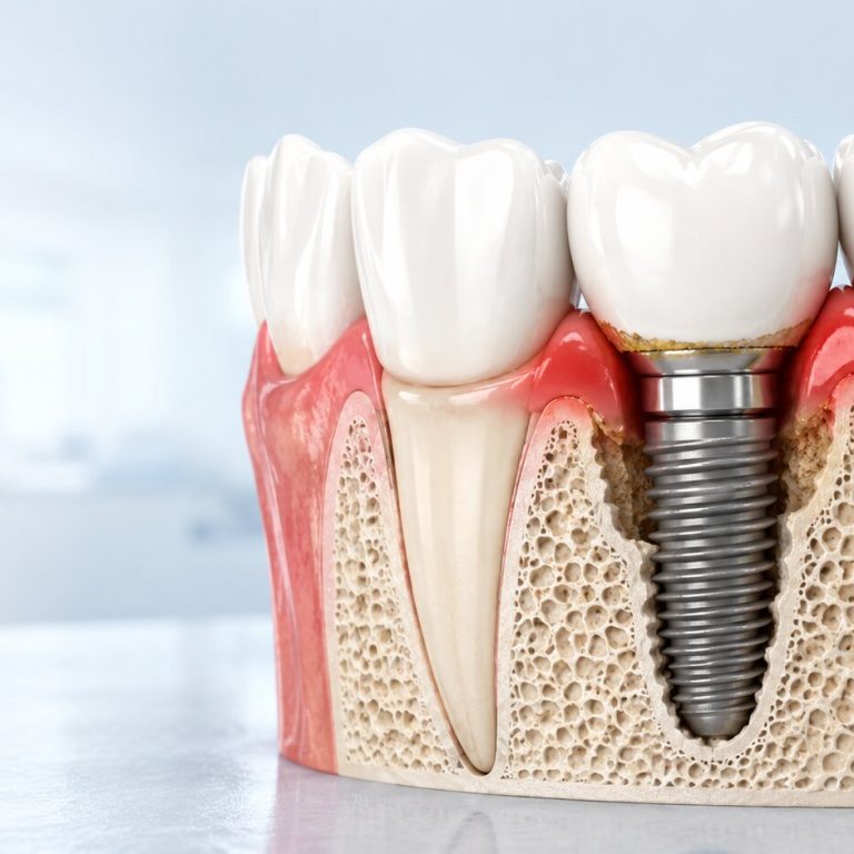 Periimplantita – cauze, simptome și tratament pentru salvarea implantului dentar